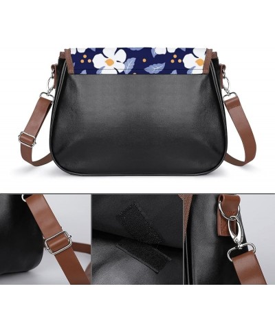 Printed Crossbody Bags Women City Leather Shoulder Bag Satchel Hobo Bags Trendy Grimace Double Color Color7 $22.00 Hobo Bags