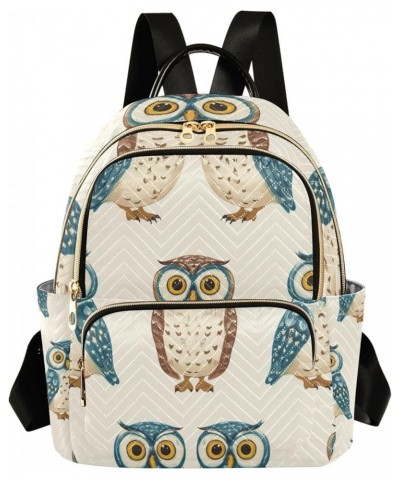 Small Backpack Purse for Women, Cool Owl Travel Bag Casual Daypack Shoulder Bag Small $20.15 Backpacks