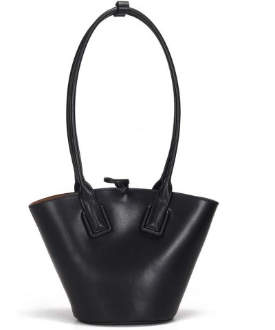 2020 New Fashionable Genuine Leather Sling Bags Handbags Catfish Bags Black $30.72 Shoulder Bags