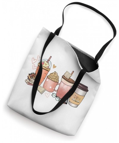 books and coffee tote, I love coffee, coffee tote Tote Bag $12.53 Totes