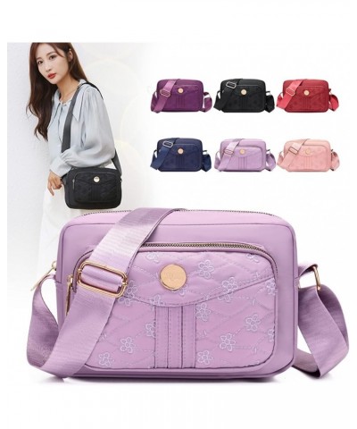 Sollarisy Womens Crossbody Bag Mini Messenger Bag Small Shoulder Bag Portable Cell Phone Bag Shoulder Handbag for Travel Work...