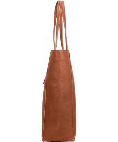 Ava Leather Tote/Top Handle Shoulder Bag for Women Oily Washed Redwood $49.39 Shoulder Bags