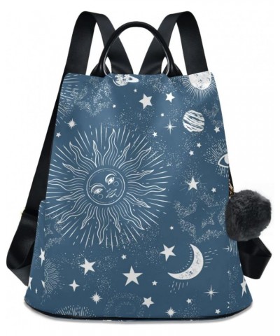 Space Galaxy Constellation 0326012 Polyester Backpack Purse Travel Bag for Women Fashion Back Pack Shoulder Bag $19.60 Backpacks