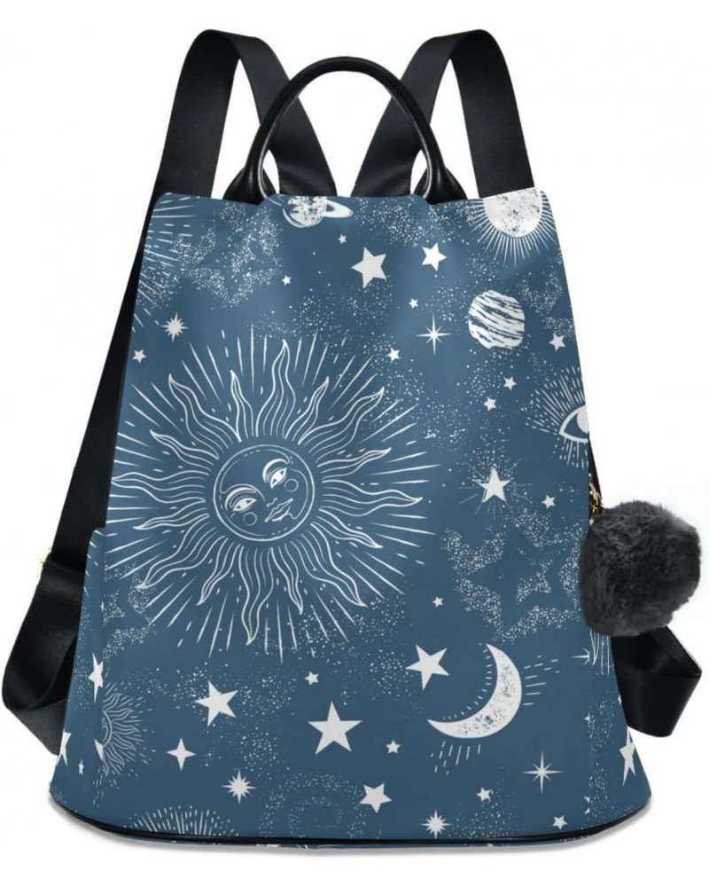 Space Galaxy Constellation 0326012 Polyester Backpack Purse Travel Bag for Women Fashion Back Pack Shoulder Bag $19.60 Backpacks