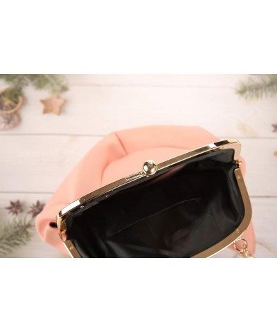 Girls Mini Handbag Cute Pu Leather Shoulder Bags for Women Satchel Bag Fashion Crossbody Purse with Bow 1 Pink $19.43 Satchels