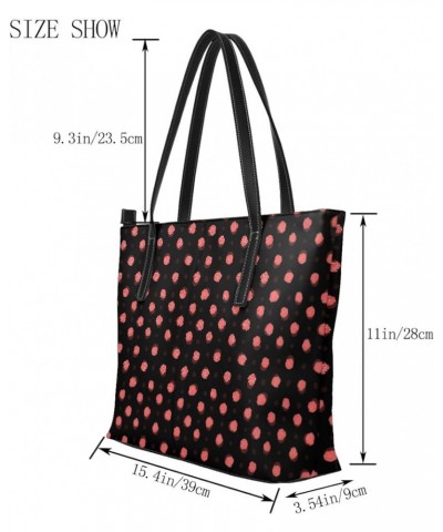 Tote Bag for Women,Shoulder Handbag Travel Totes Waterproof Bag Large Capacity with Zipper Roses Flowers $14.40 Totes