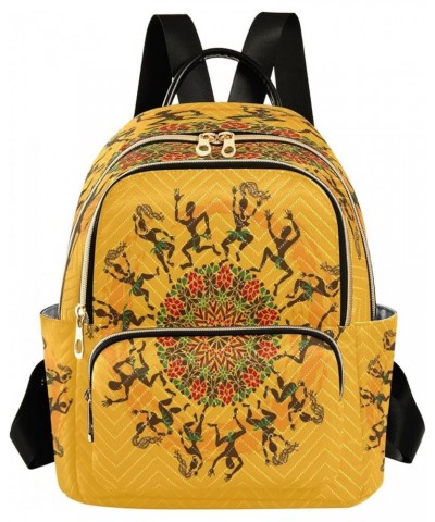 Fashion Backpack Mini Backpack Purse Casual Daily Backpack Africa Dancer for Travel for College Work Medium $15.20 Backpacks