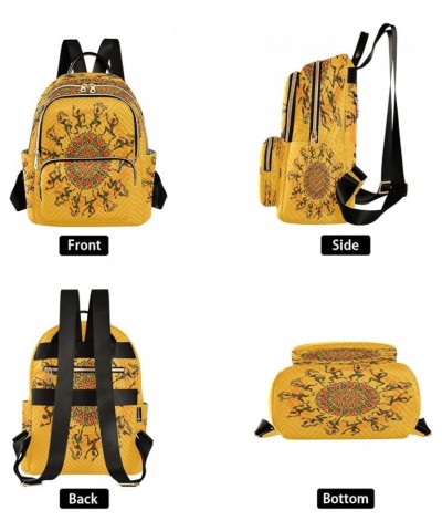 Fashion Backpack Mini Backpack Purse Casual Daily Backpack Africa Dancer for Travel for College Work Medium $15.20 Backpacks