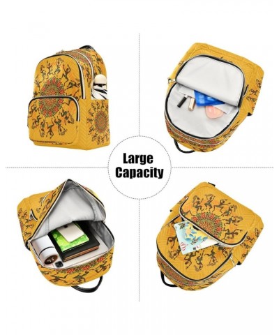 Fashion Backpack Mini Backpack Purse Casual Daily Backpack Africa Dancer for Travel for College Work Medium $15.20 Backpacks