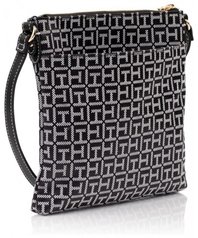 Women's Jaden Plus Crossbody Black/White $34.36 Crossbody Bags