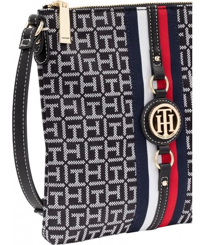 Women's Jaden Plus Crossbody Black/White $34.36 Crossbody Bags