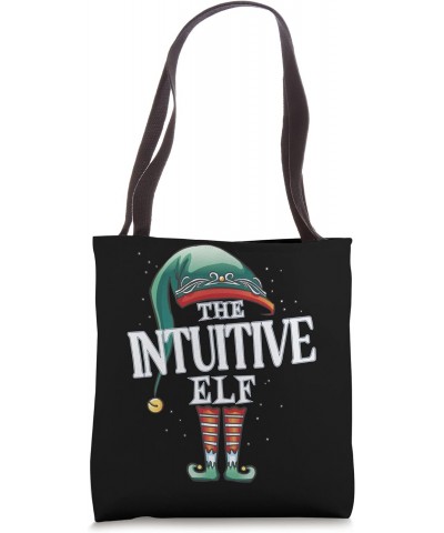 Intuitive Elf Christmas Group Xmas Pajama Party Tote Bag $11.95 Totes