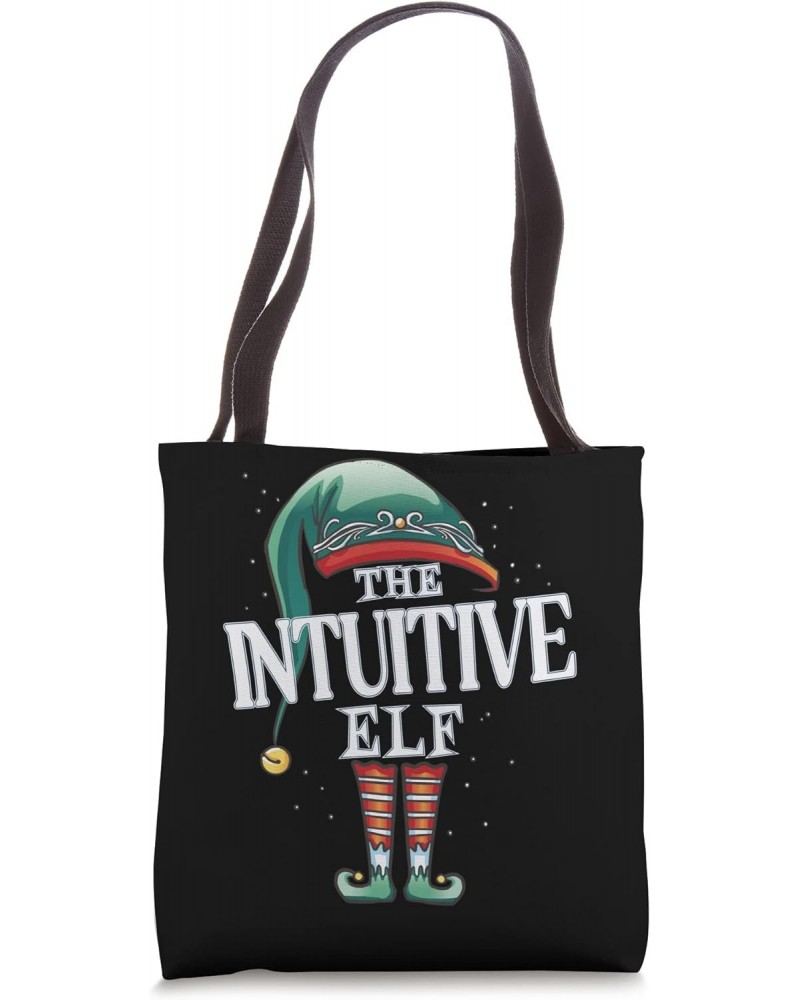 Intuitive Elf Christmas Group Xmas Pajama Party Tote Bag $11.95 Totes