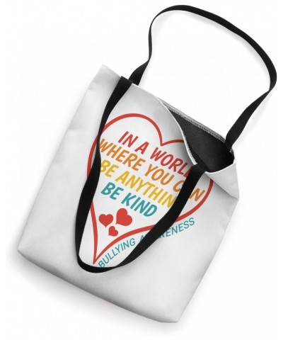 Be Kind Unity Day 2023 Kindness Day Anti Bullying Awareness Tote Bag $13.25 Totes