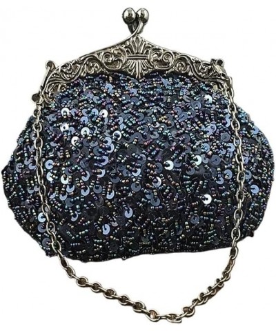 Clutch Purse Silver Crystal Evening Bag Women Wedding Diamantes Party Bridal Handbags Gold Sky Blue A 05 $26.72 Evening Bags