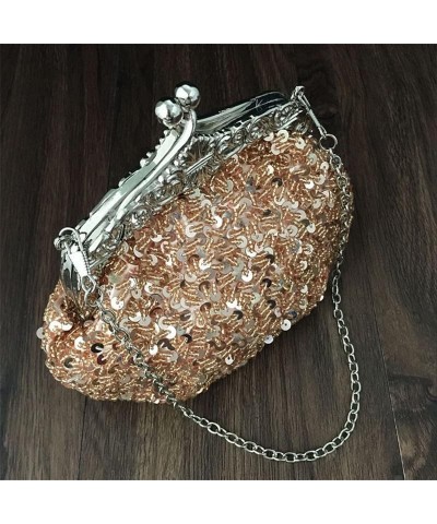 Clutch Purse Silver Crystal Evening Bag Women Wedding Diamantes Party Bridal Handbags Gold Sky Blue A 05 $26.72 Evening Bags