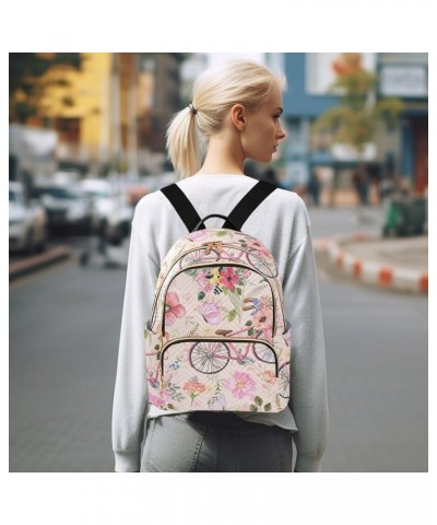 Mini Backpack Purse for Women Lightweight Girls Small Size Watercolor Flowers 1 School Teens College Traveling Medium $18.80 ...