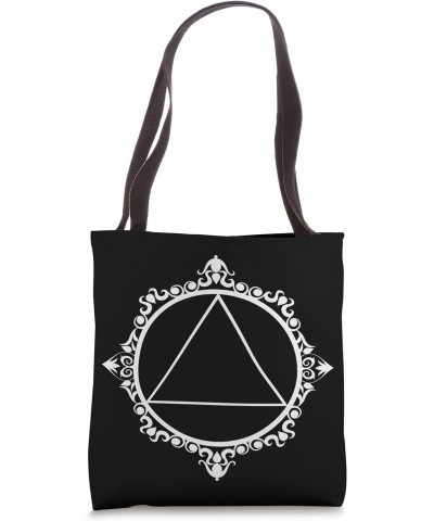 Sobriety Alcoholic Abstinence Triangle AA Support Sober Tote Bag $10.56 Totes