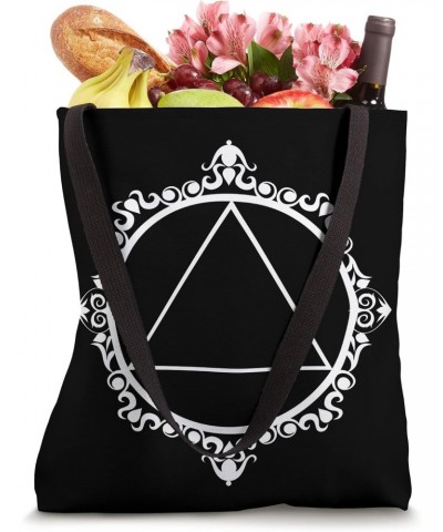 Sobriety Alcoholic Abstinence Triangle AA Support Sober Tote Bag $10.56 Totes