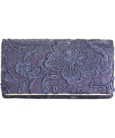 Lace Clutch, Navy $14.62 Clutches