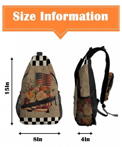 Crossbody Bags for Men Women Waterproof Sling Bag Shoulder Chest Bag Backpack Daypack for Hiking Travel Sports Running Welcom...