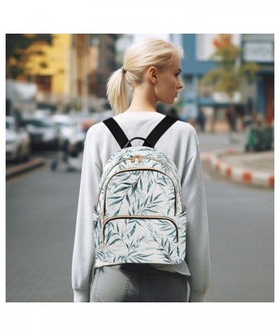 Leaves Backpack Purse for Women Anti-theft Small Fashion Travel Backpack with Strap Handbag Lady Purse,M Medium $19.94 Backpacks