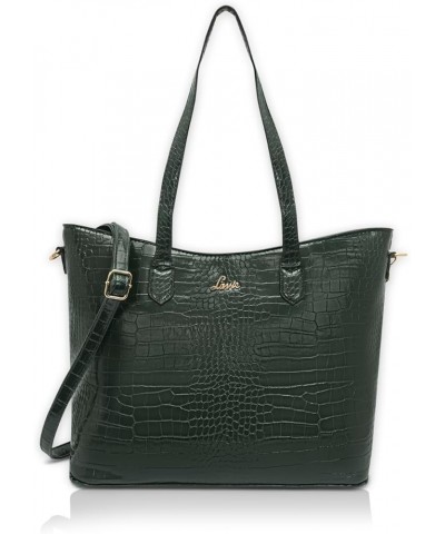 Women's Hailon Large Tote Bag | Ladies Purse Handbag Green $34.65 Totes