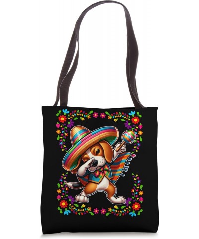 Beagle Cinco De Mayo pet lover funny dog Tote Bag $10.75 Totes