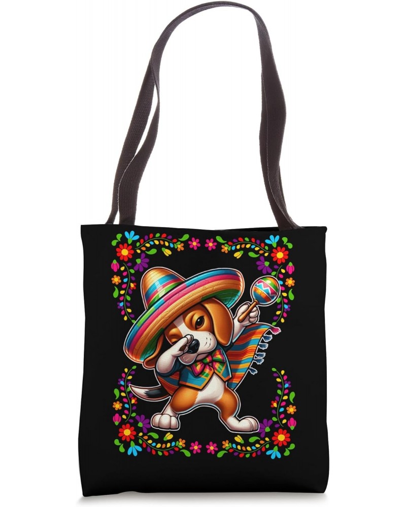 Beagle Cinco De Mayo pet lover funny dog Tote Bag $10.75 Totes