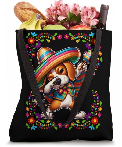 Beagle Cinco De Mayo pet lover funny dog Tote Bag $10.75 Totes