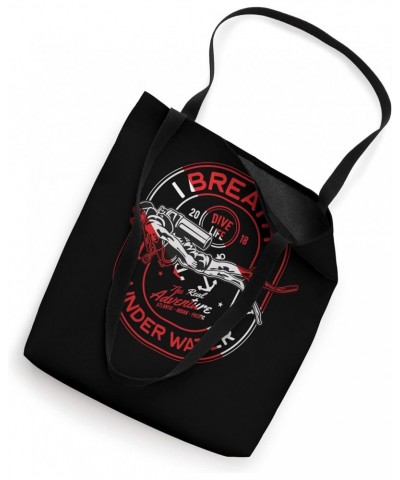 Breathe Underwater TShirt - Diver Superpower Present Tote Bag $11.10 Totes