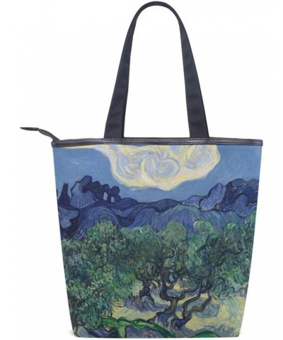 Vintage Forest Art The Tote Bag for Women Big Capacity Women's Shoulder Handbags Canvas Shopping Dating Bag $10.12 Totes