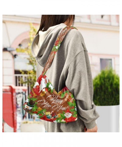 Fluffy Crossbody Bag for Women,Polyester Crossbody Bag Fluffy Tote Bag Lady Shoulder Bag 4 $11.04 Shoulder Bags