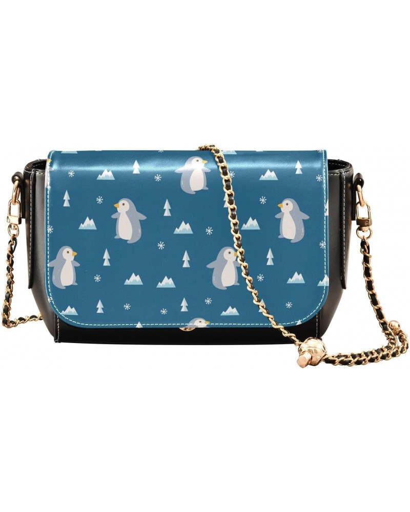 Cute Penguin Crossbody bags for Women Small Crossbody Purses with Adjustable Strap Shoulder Handbags Wallet Purse for Women $...