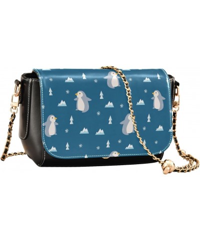 Cute Penguin Crossbody bags for Women Small Crossbody Purses with Adjustable Strap Shoulder Handbags Wallet Purse for Women $...