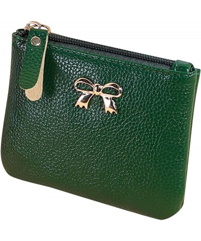 Fashion Clip Wallet Vintage Cowhide Long Handbag Women Mini Phone Bag Women Bag and Purse Small (RD1, One Size) Green $11.96 ...