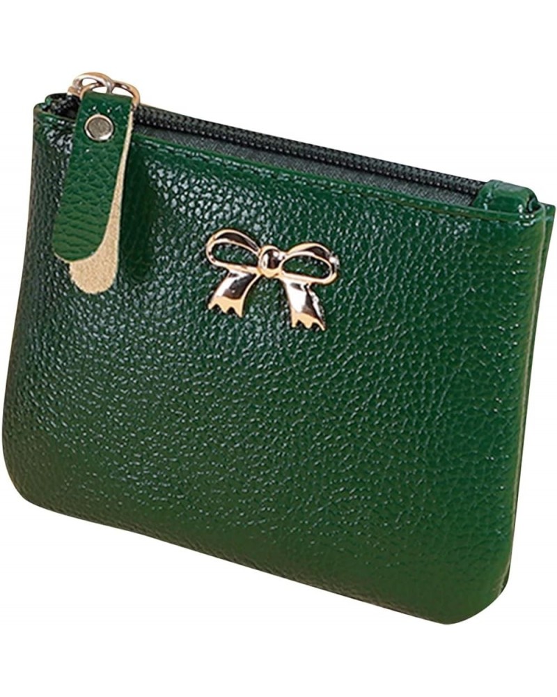 Fashion Clip Wallet Vintage Cowhide Long Handbag Women Mini Phone Bag Women Bag and Purse Small (RD1, One Size) Green $11.96 ...