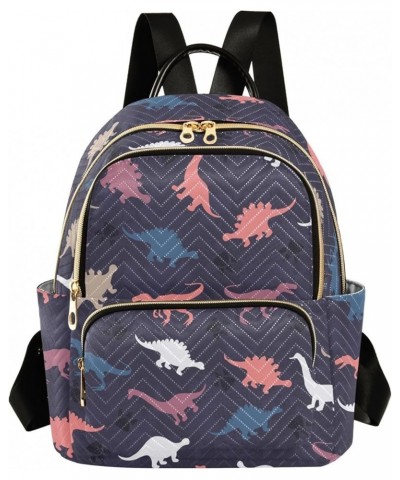 Travel Backpack Purse for Women Fashion Anti-theft Work Casual Vintage Dinosaur Daypack Shoulder Bag Medium Size Medium $17.3...