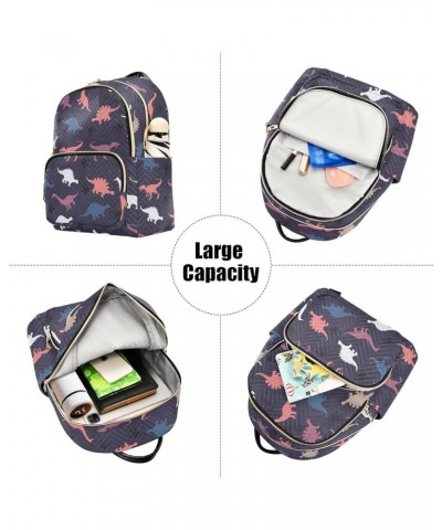 Travel Backpack Purse for Women Fashion Anti-theft Work Casual Vintage Dinosaur Daypack Shoulder Bag Medium Size Medium $17.3...