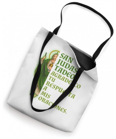 San Judas Tadeo Gracias Por Escucharme Tote Bag $15.09 Totes