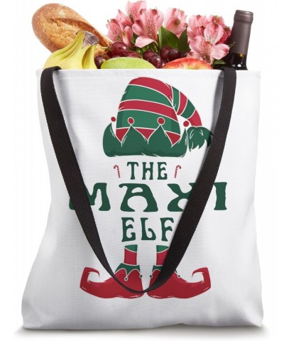 The Maxi Elf Pajama for Funny Christmas Holiday Party Tote Bag $16.01 Totes