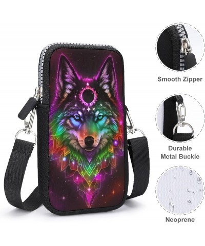 Anti-Theft Cell Phone Crossbody Bag With Removable Shoulder Strap Money Bag Pattern 539 $9.03 Crossbody Bags